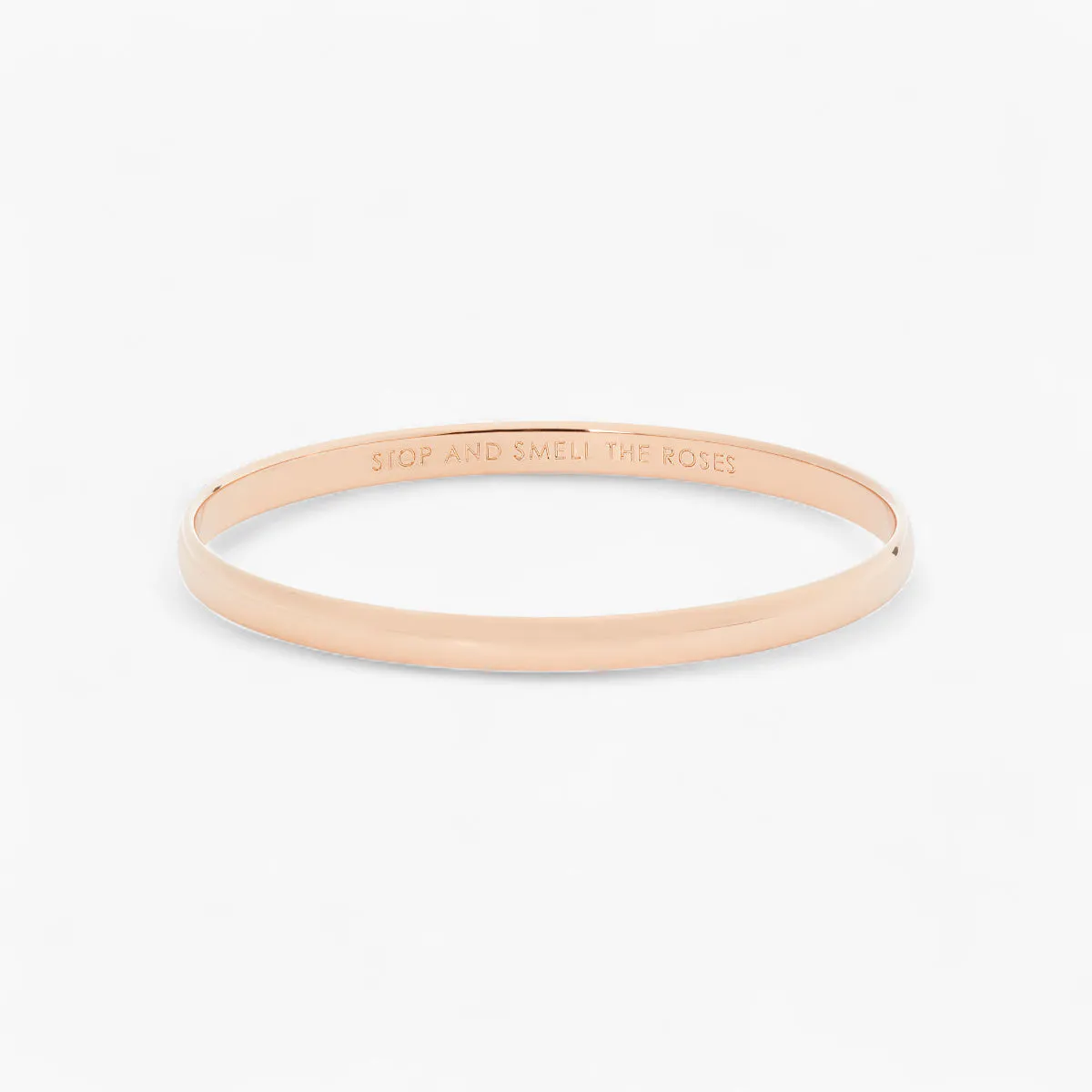 Stop And Smell The Roses Idiom Bangle