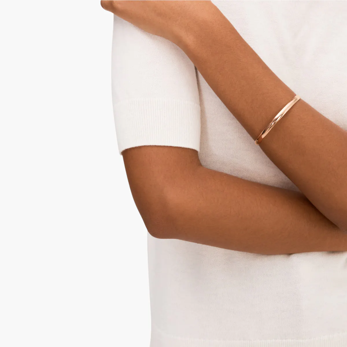 Stop And Smell The Roses Idiom Bangle