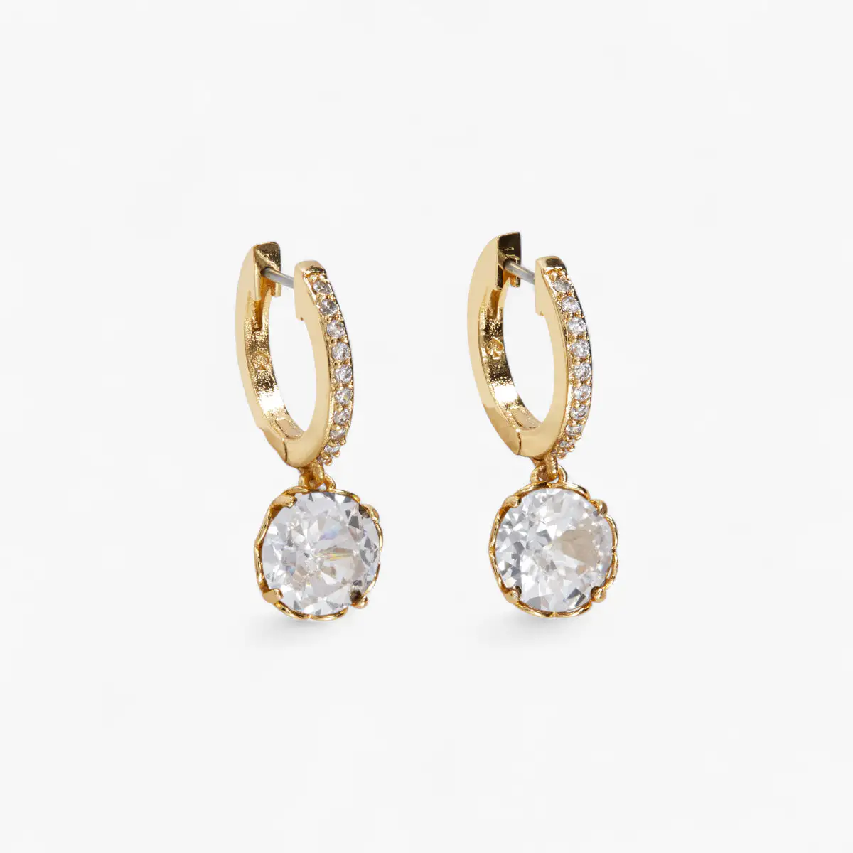That Sparkle Pavé Mini Hoops