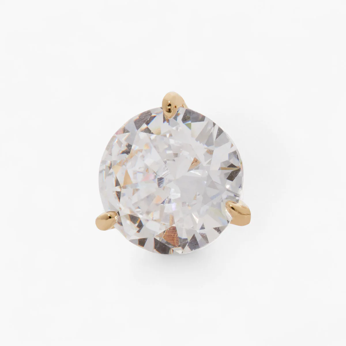 Brilliant Statements Tri-Prong Studs
