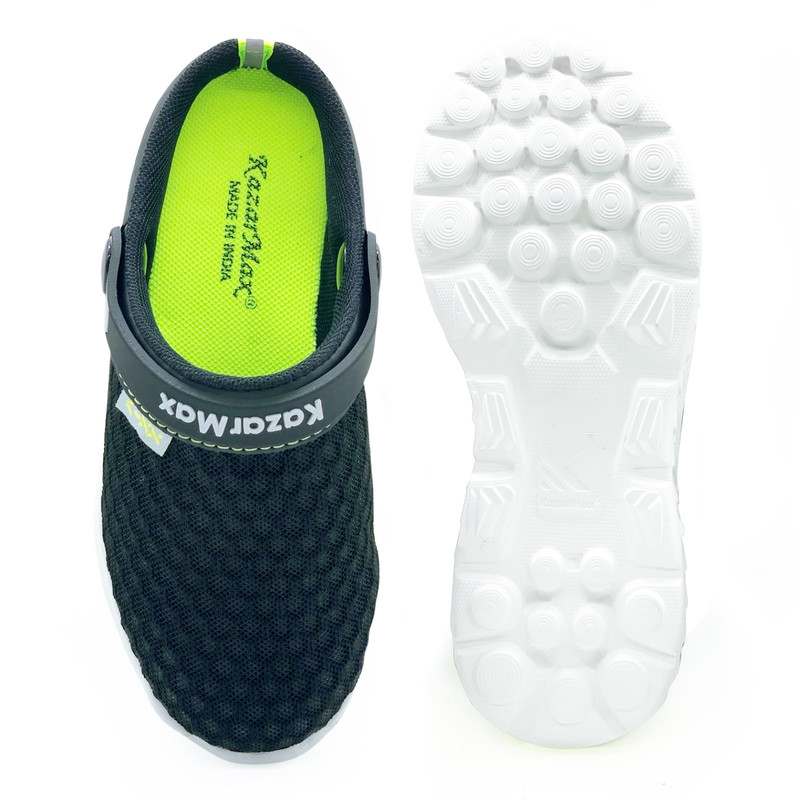 KazarMax Unisex Kids Solid Colour Shoes Black KazarMax