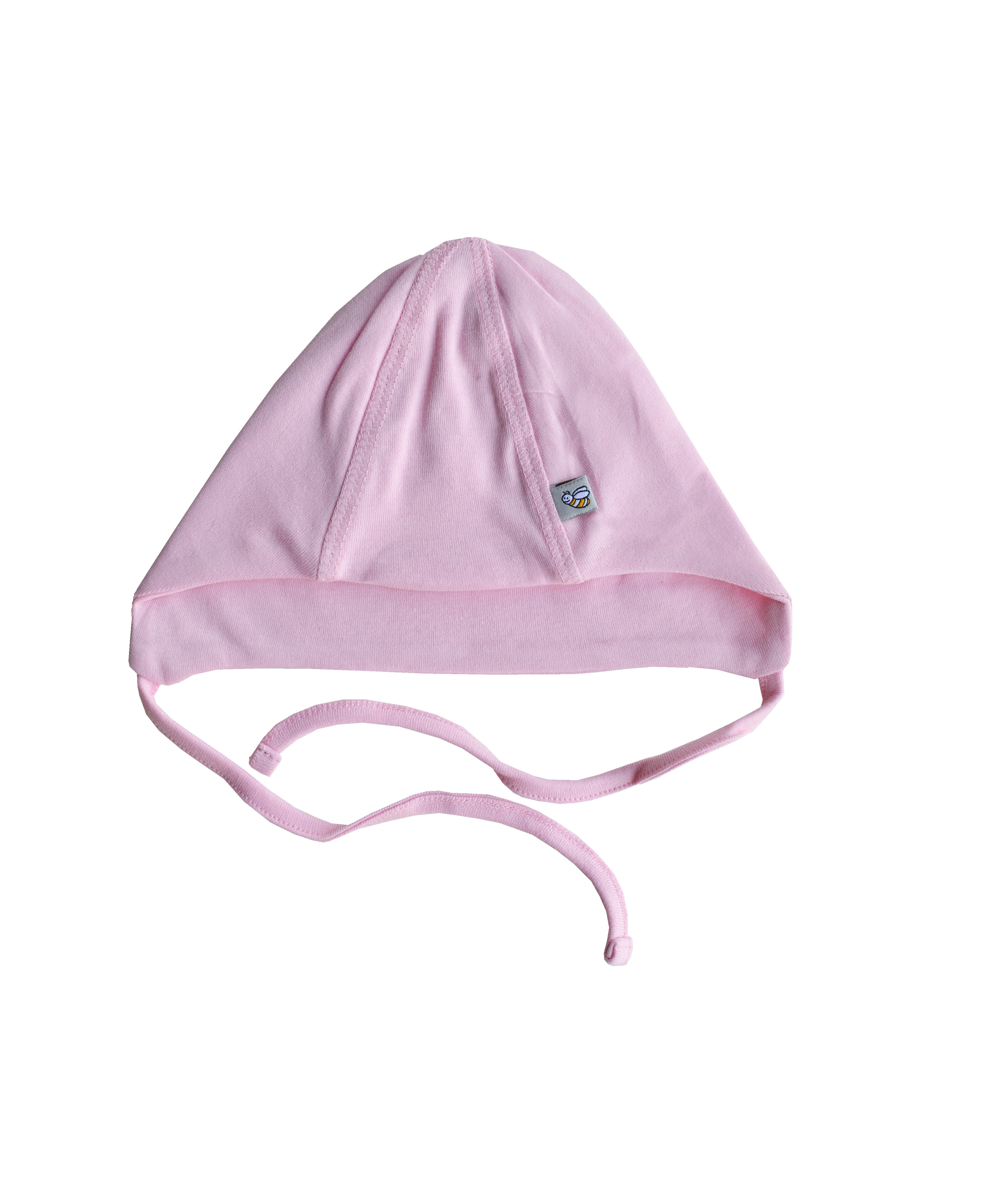 Babeez | Pink Bonnet (100% Cotton Interlock Biowash) undefined