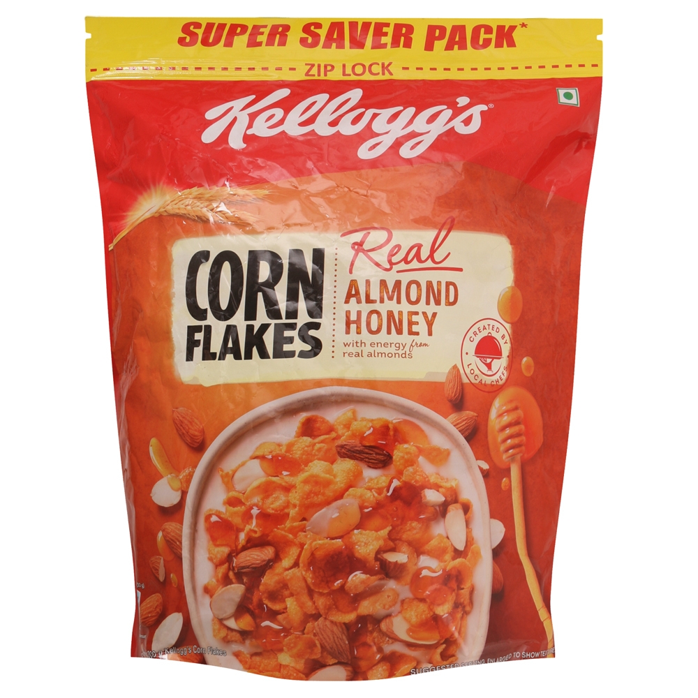 Kellogg's Corn Flakes With Real Almond & Honey 1 Kg