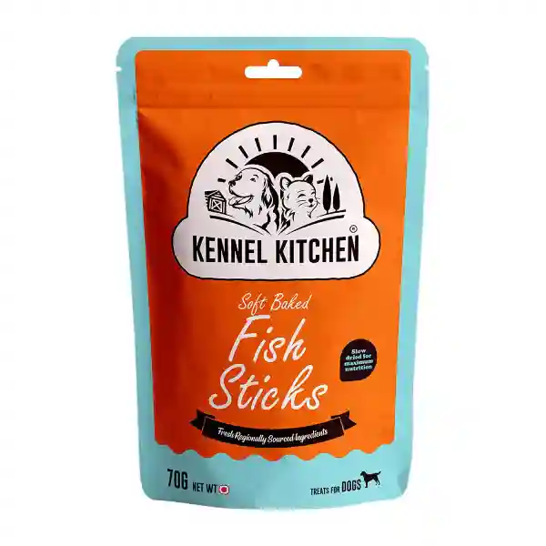 Kennel Kitchen Fish Sticks Dry Dog Treats - 70 g