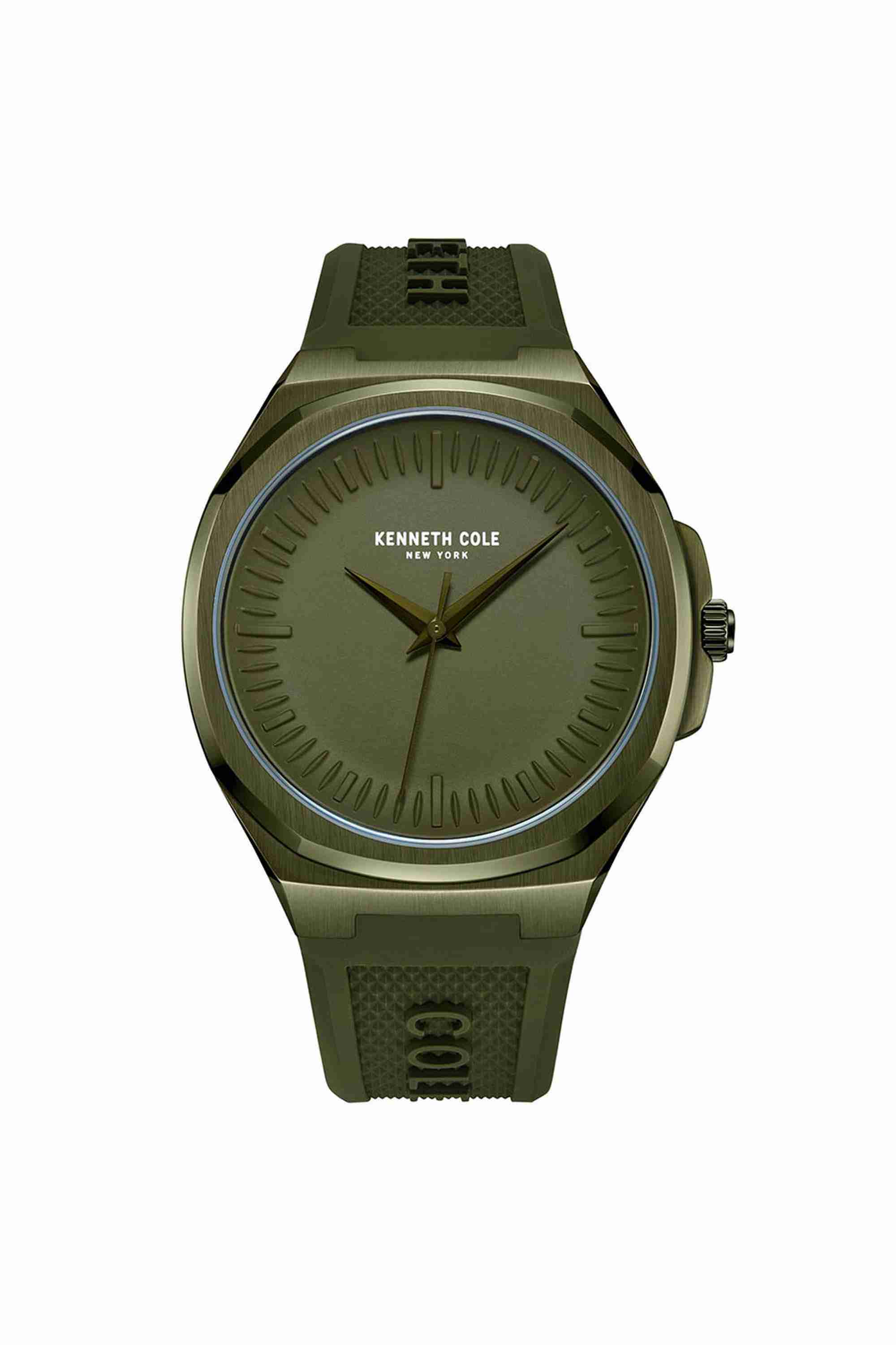 Modern Dress Sport 42 mm Quartz Analogue Watch for Men - Green Dial with Green Leather Strap (NTKCGM0020803MN)