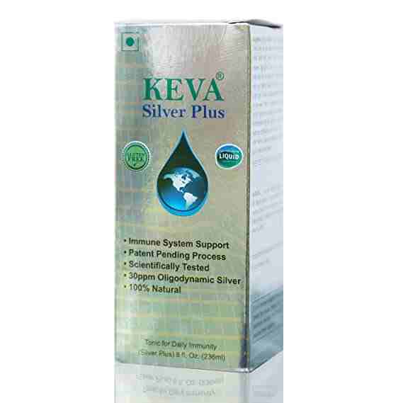 Ayurveda Keva Ayurvedic Silver Plus, 8 fl oz/236 ml
