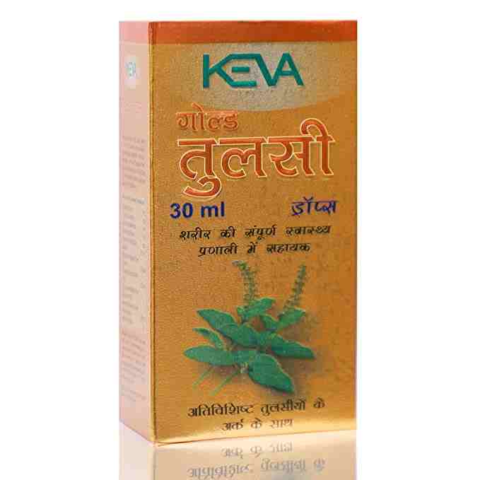 Keva Gold Tulsi Drops An Ayurvedic, Herbal & Safe Formulation A