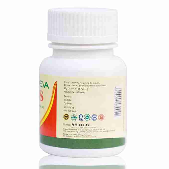 Keva Zinc Plus Capsules - An Ayurvedic, Herbal & Safe Product (60 Capsules)