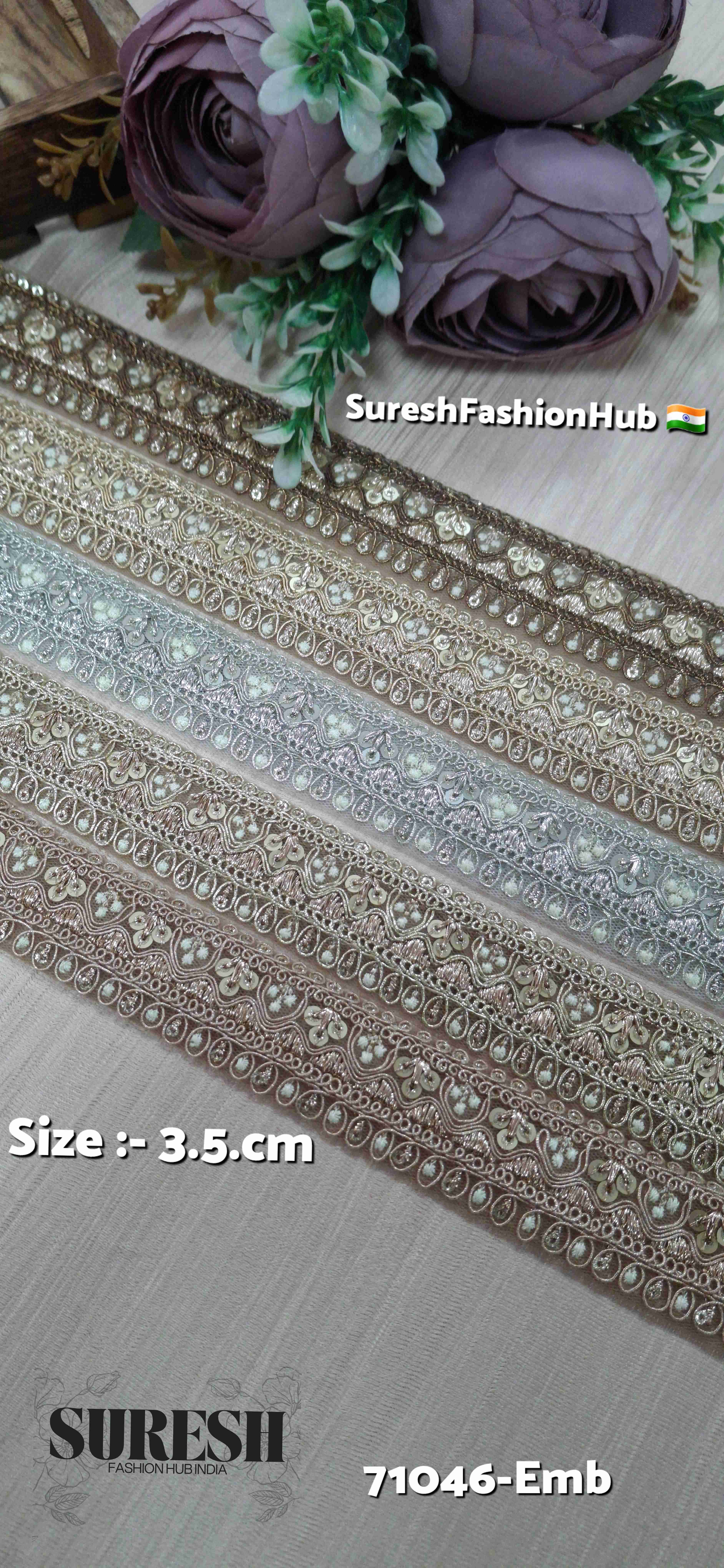 Pearl Elegance Net Lace