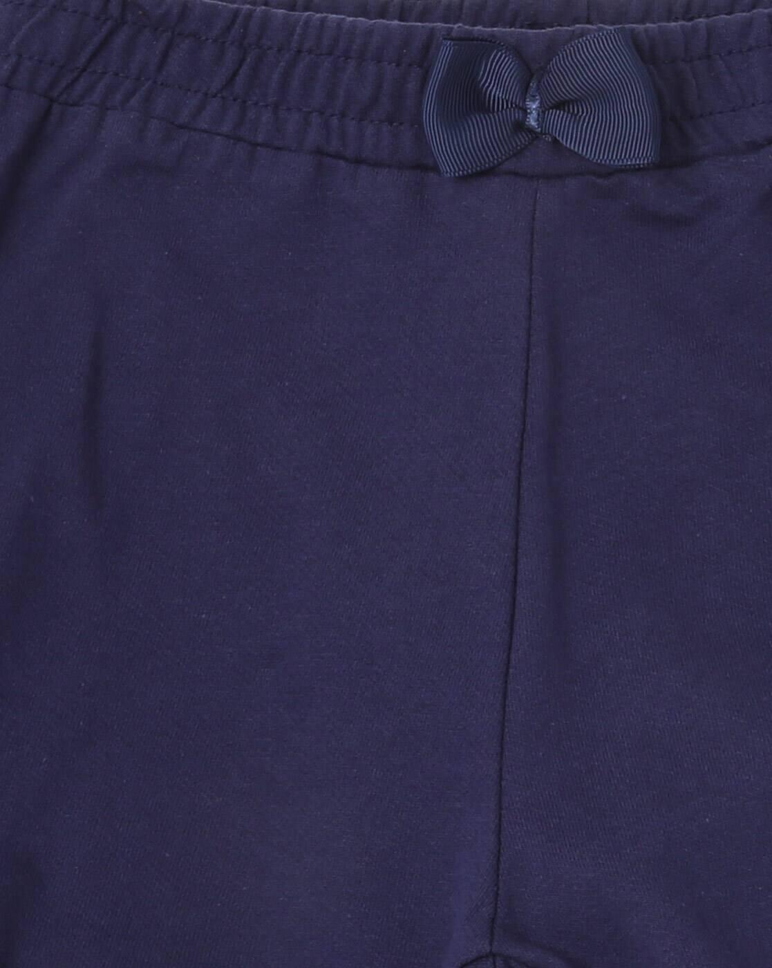 KG FRENDZ | Embellished Shorts with Bow Accent|2