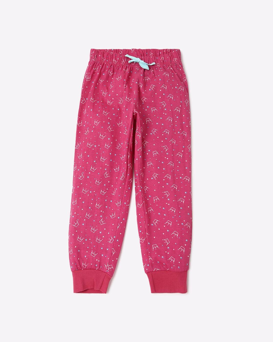 KG FRENDZ | Printed Lounge Top with Jogger Pants|3
