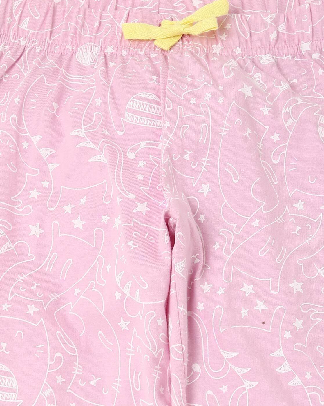 KG FRENDZ | Graphic Print T-shirt & Pyjamas|6