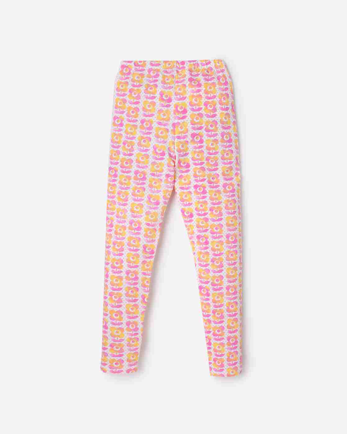 KG FRENDZ | Floral Print Leggings with Elasticated Waist|1