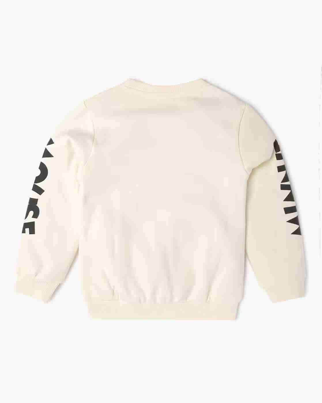 KG FRENDZ | Minnie Mouse Print Crew-Neck Sweatshirt|1