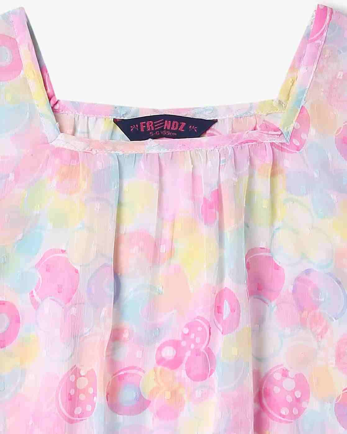 KG FRENDZ | Girls Printed Relaxed Fit Top|2