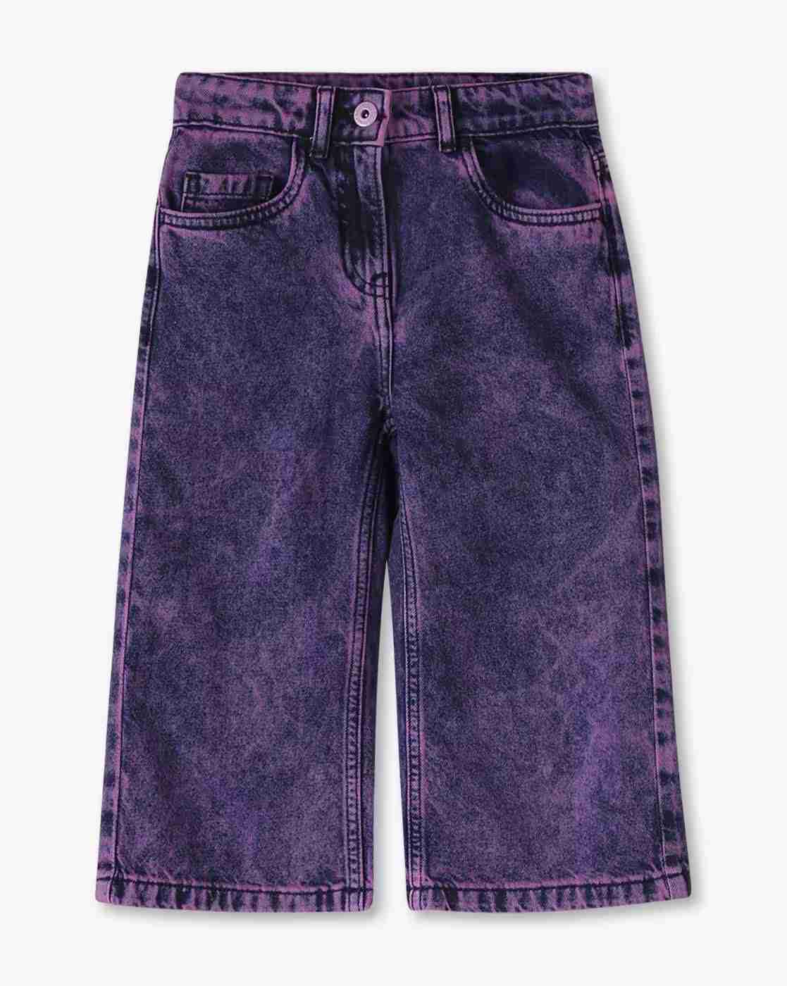 KG FRENDZ | Girls Washed Straight Fit Jeans|0