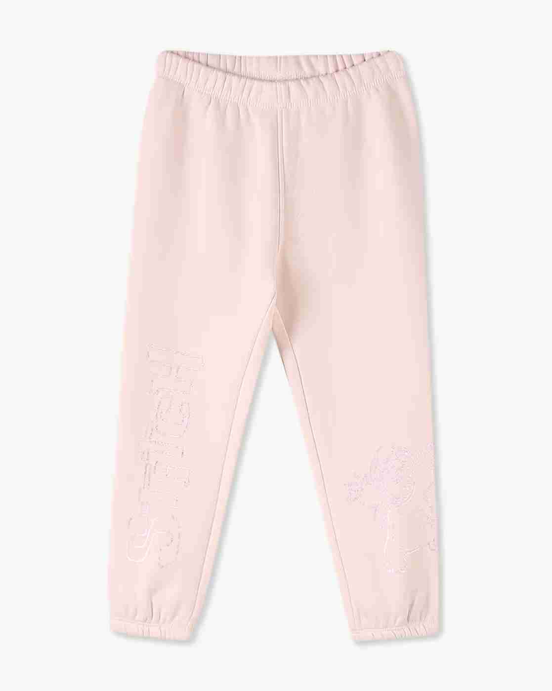 KG FRENDZ | Girls Printed Tapered Fit Mid-Rise Joggers|0