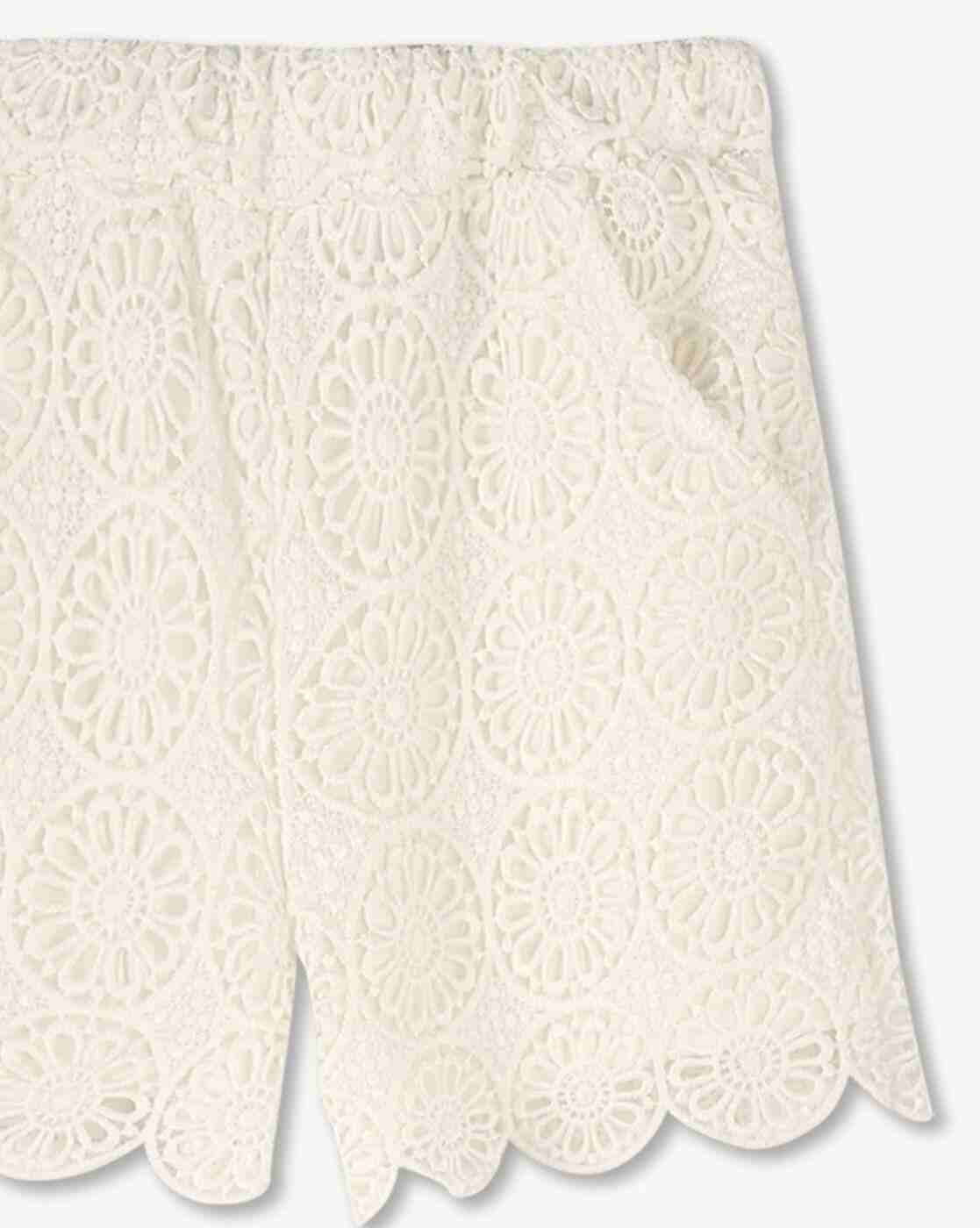 KG FRENDZ | Girls Lace Slim Fit Top with Shorts|5