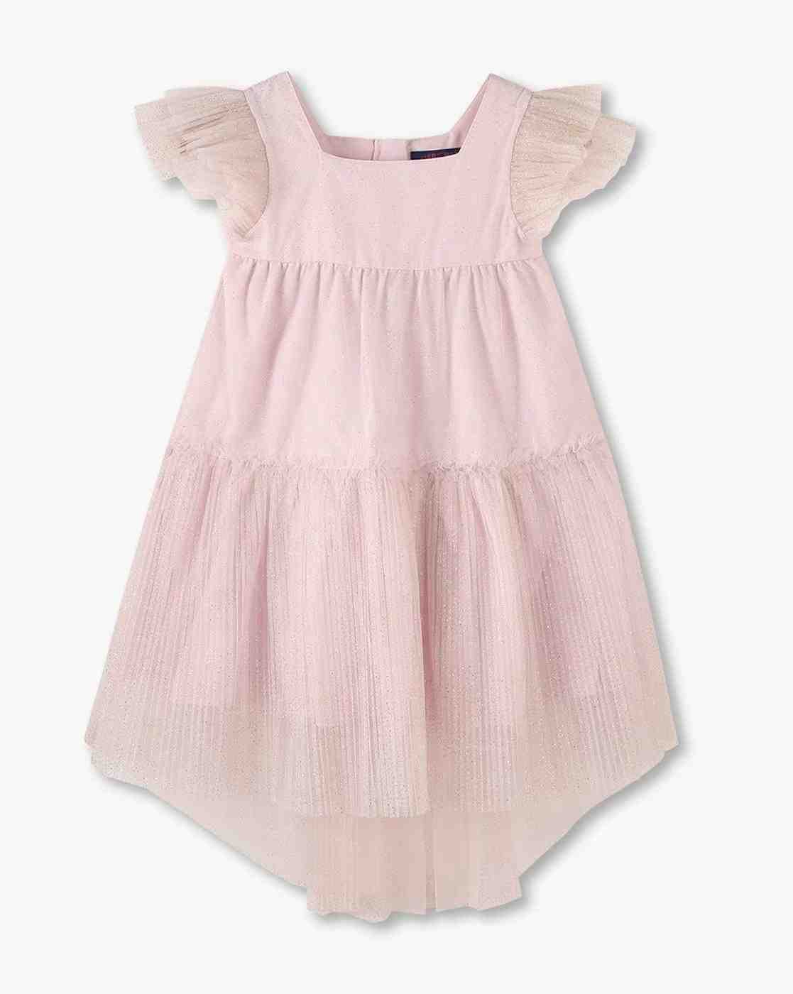 Girls Embellished Relaxed Fit Dress