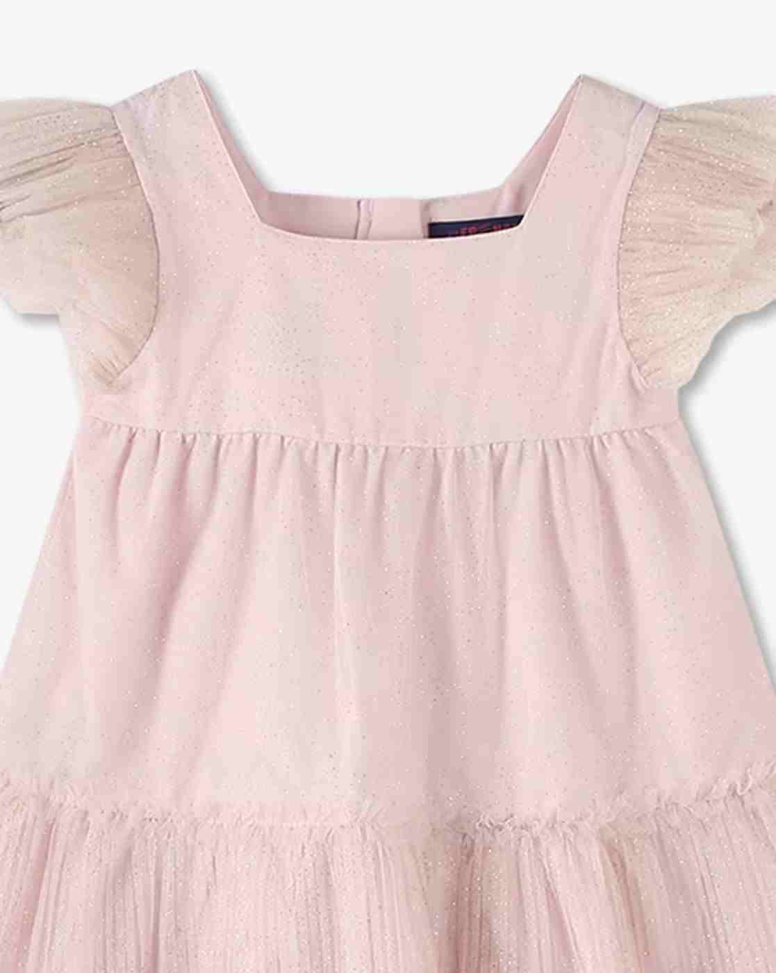 KG FRENDZ | Girls Embellished Relaxed Fit Dress|2