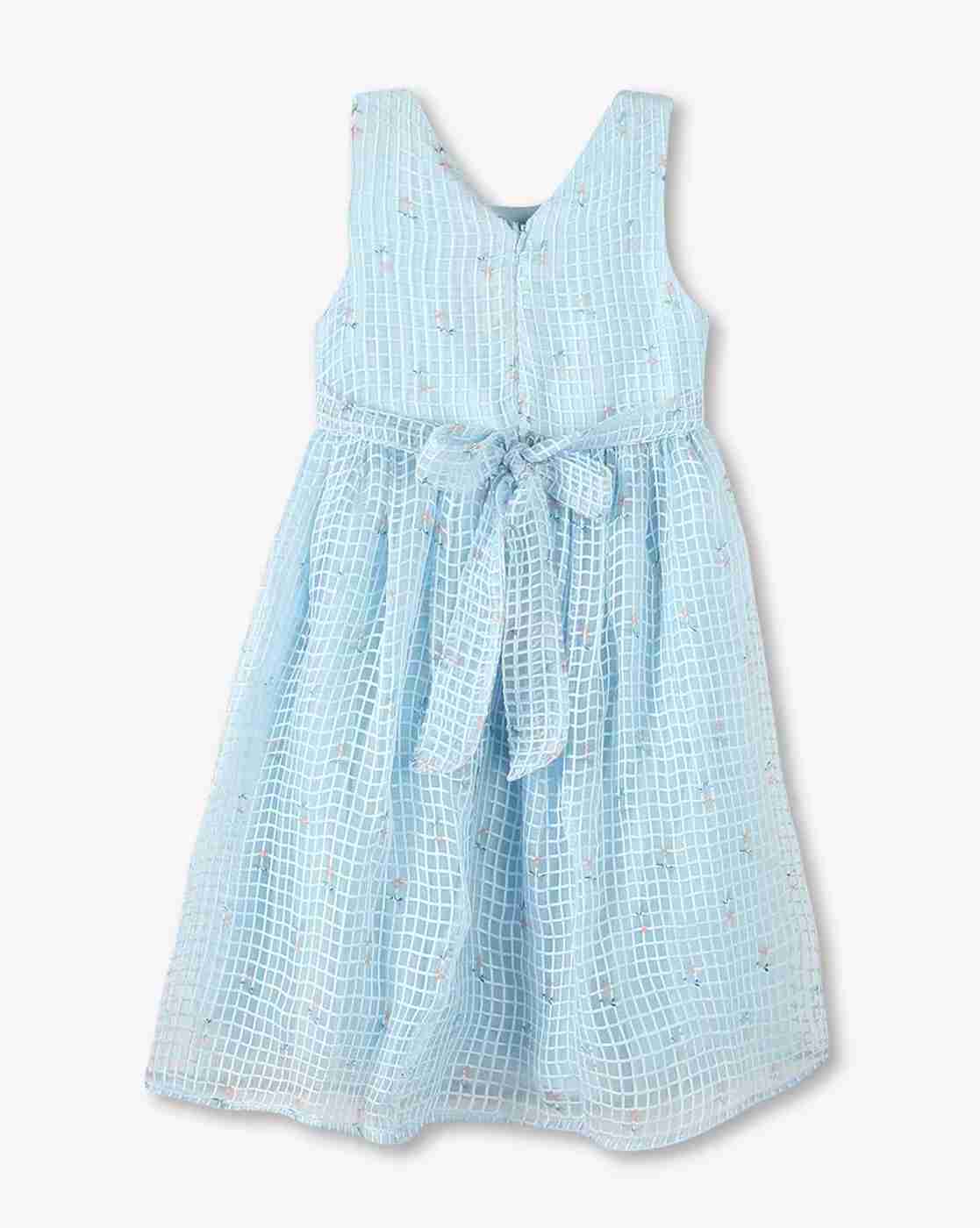 KG FRENDZ | Women Checked Relaxed Fit Dress|1