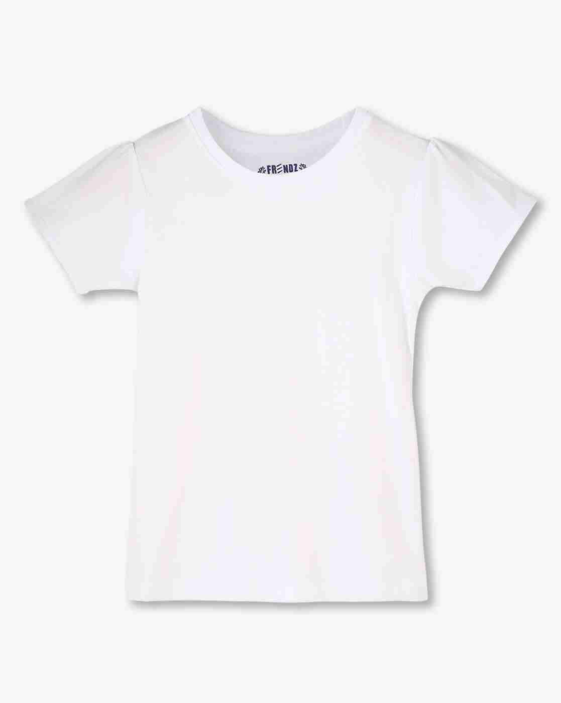 KG FRENDZ | Girls A-Line Dress & T-Shirt Set|1