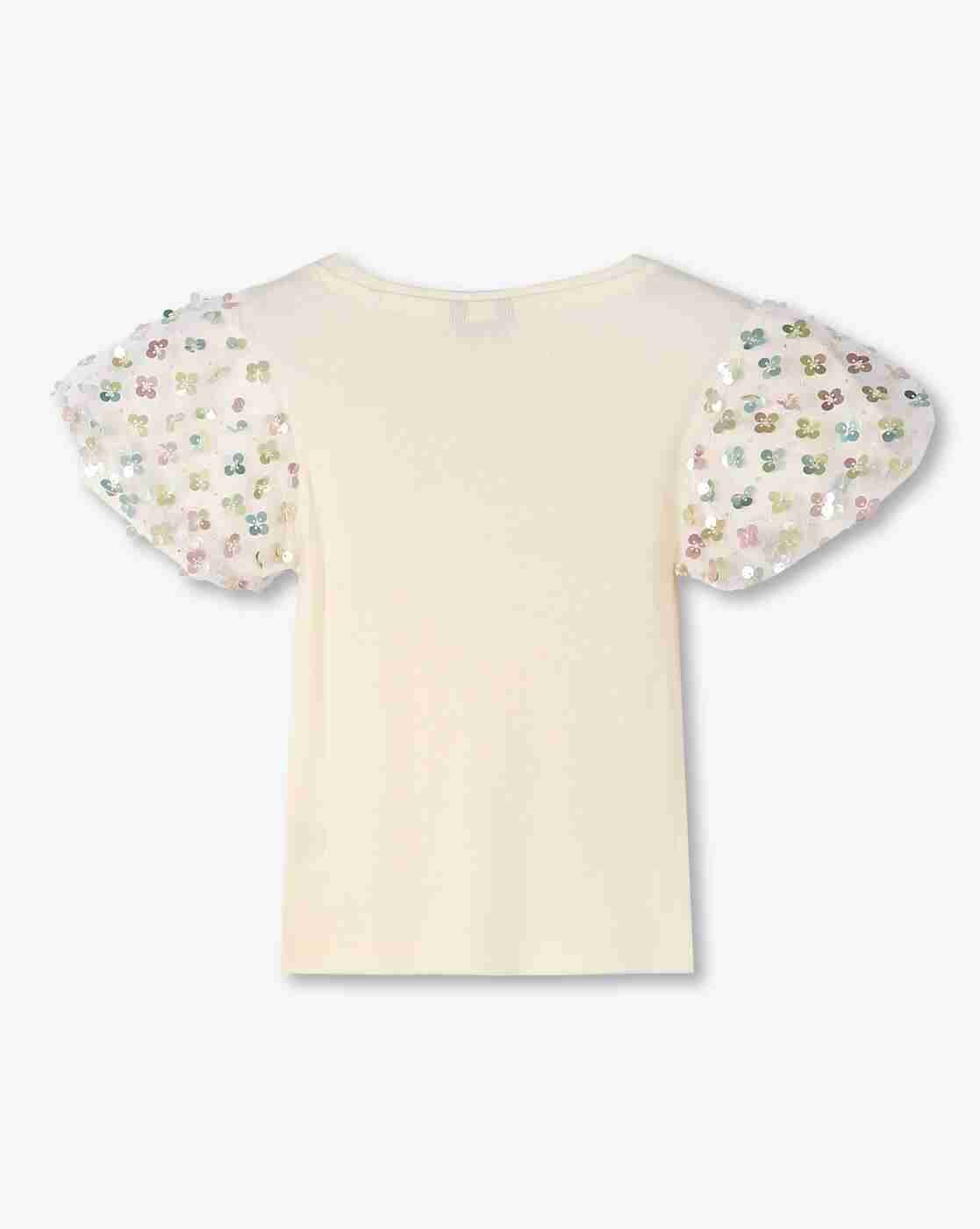 KG FRENDZ | Girls Embellished Top & A-Line Skirt|2