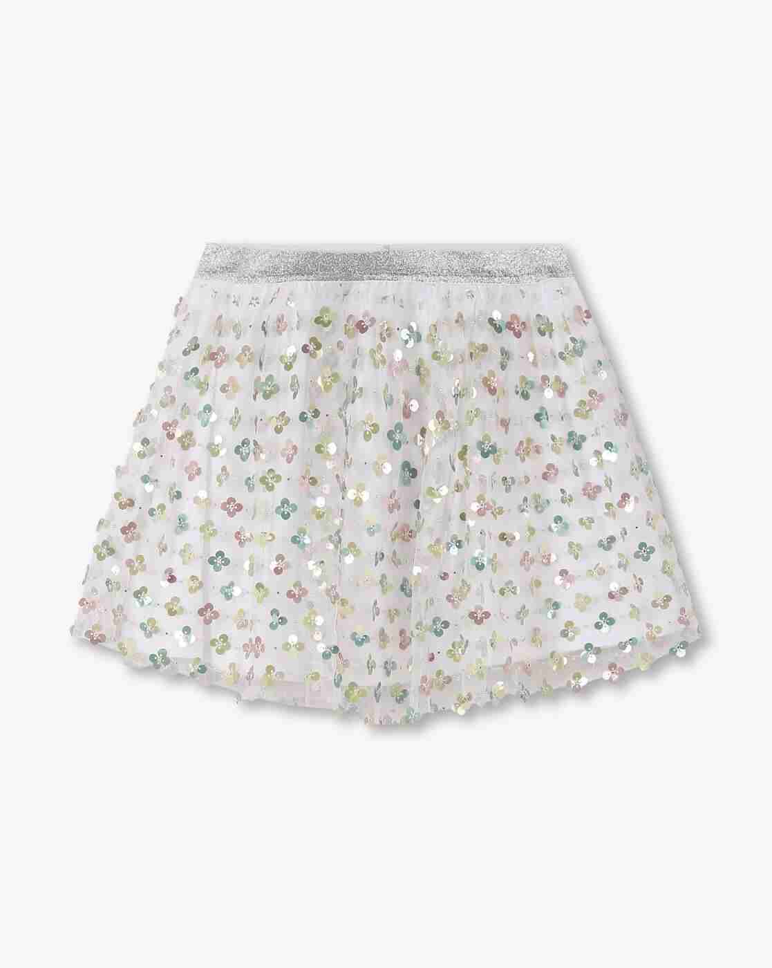 KG FRENDZ | Girls Embellished Top & A-Line Skirt|3