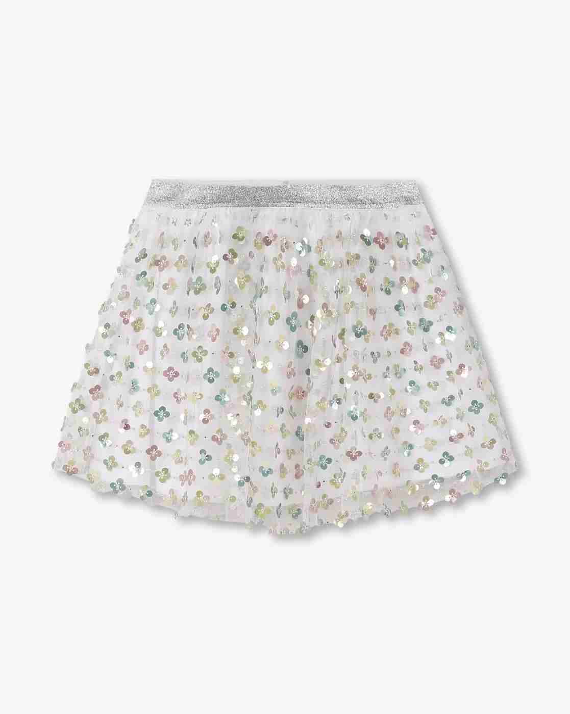 KG FRENDZ | Girls Embellished Top & A-Line Skirt|3