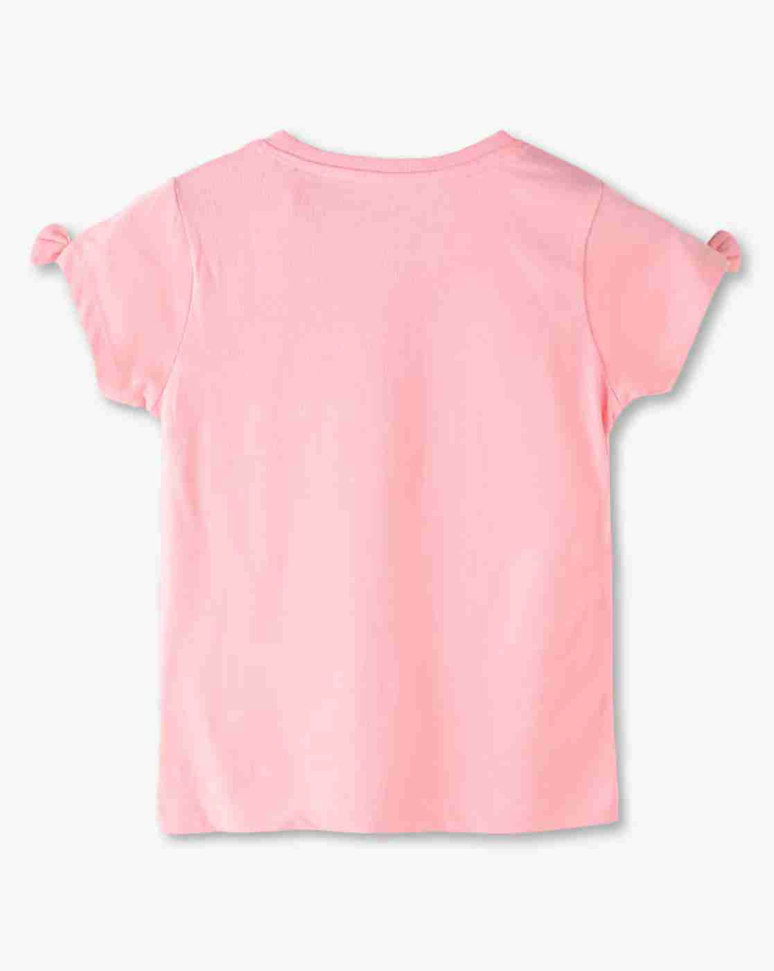 KG FRENDZ | Girls Floral Print Dungaree & T-Shirt Set|2