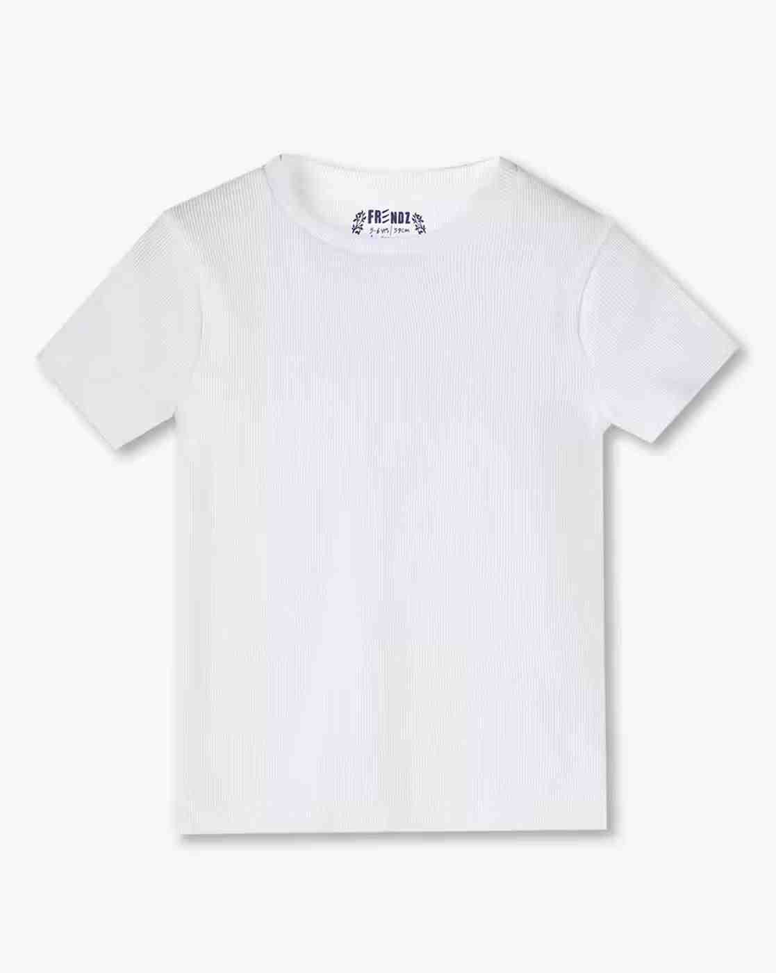 KG FRENDZ | Girls Striped Dungaree & T-Shirt Set|1