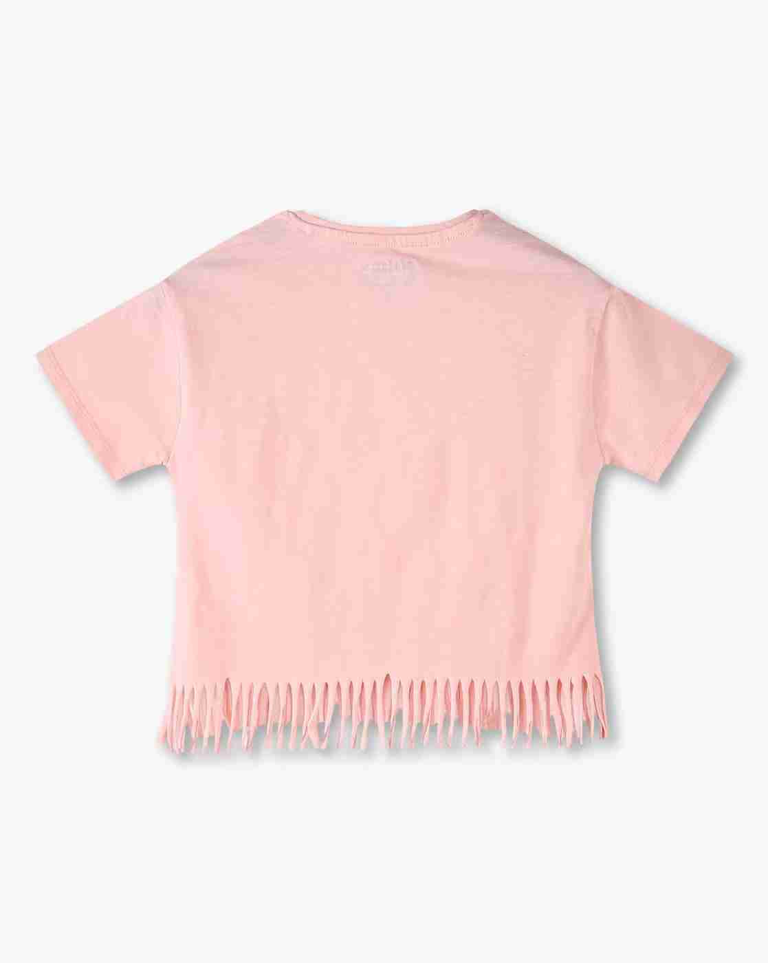 KG FRENDZ | Girls Embellished Relaxed Fit Top|1