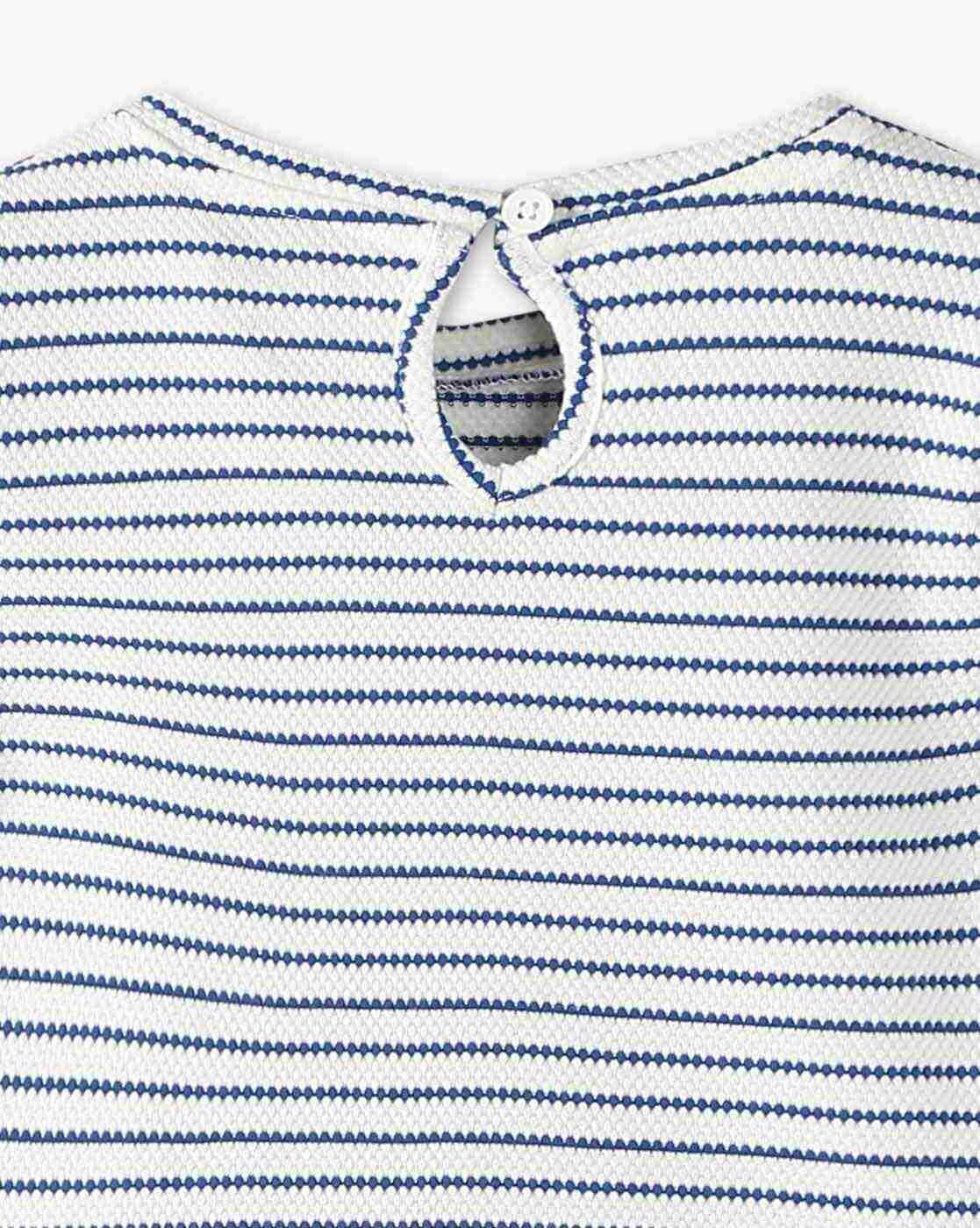 KG FRENDZ | Girls Striped Round-Neck Top & Pants Set|6