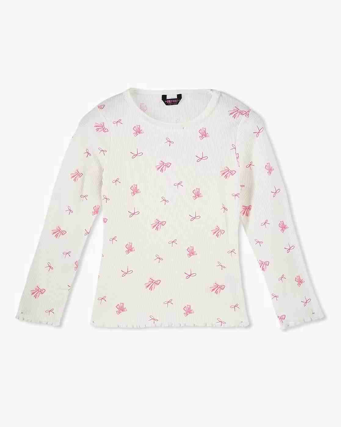 KG FRENDZ | Girls Printed Top and Pants|1