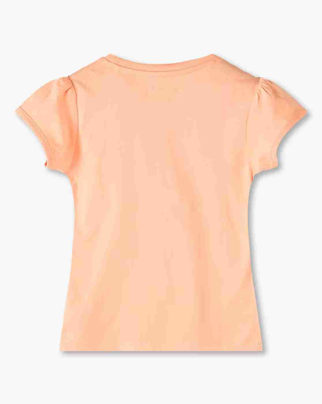 KG FRENDZ | Girls Graphic Print Relaxed Fit Crew-Neck T-Shirt|1