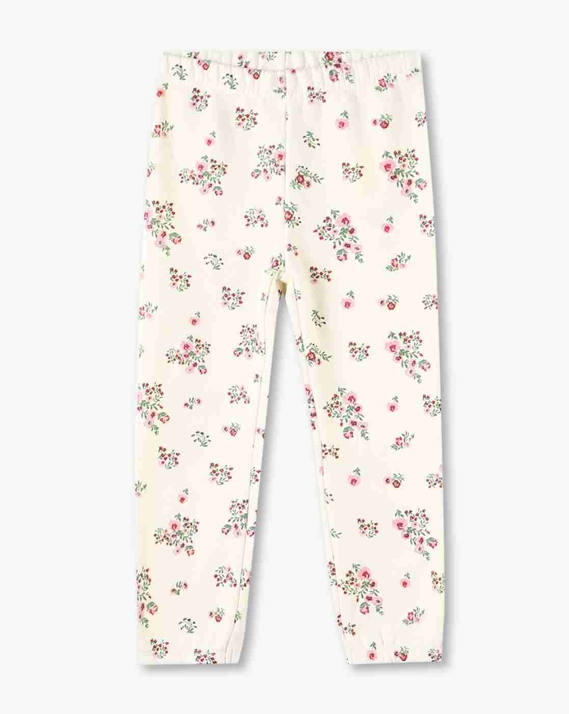 KG FRENDZ | Girls Floral Print Joggers|0