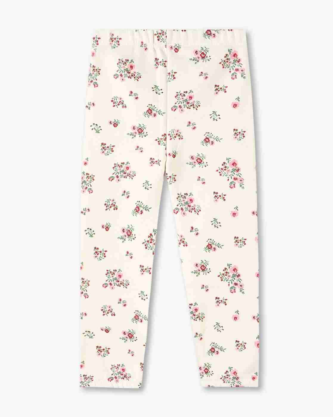 KG FRENDZ | Girls Floral Print Joggers|1