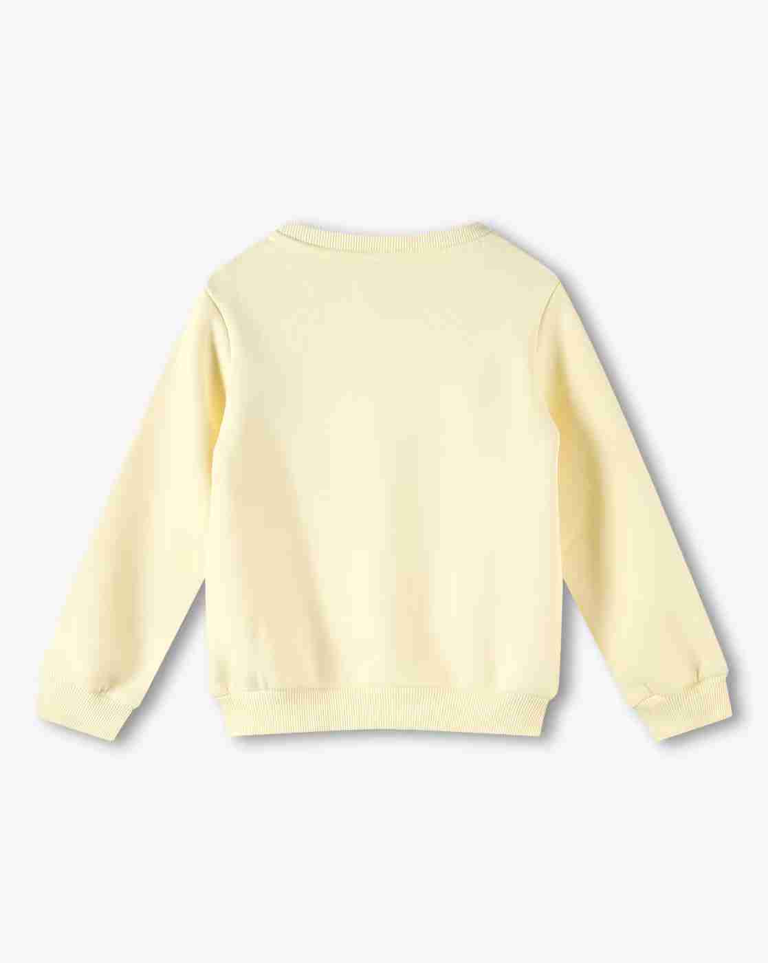 KG FRENDZ | Girls Peanuts Print Regular Fit Sweatshirt|1