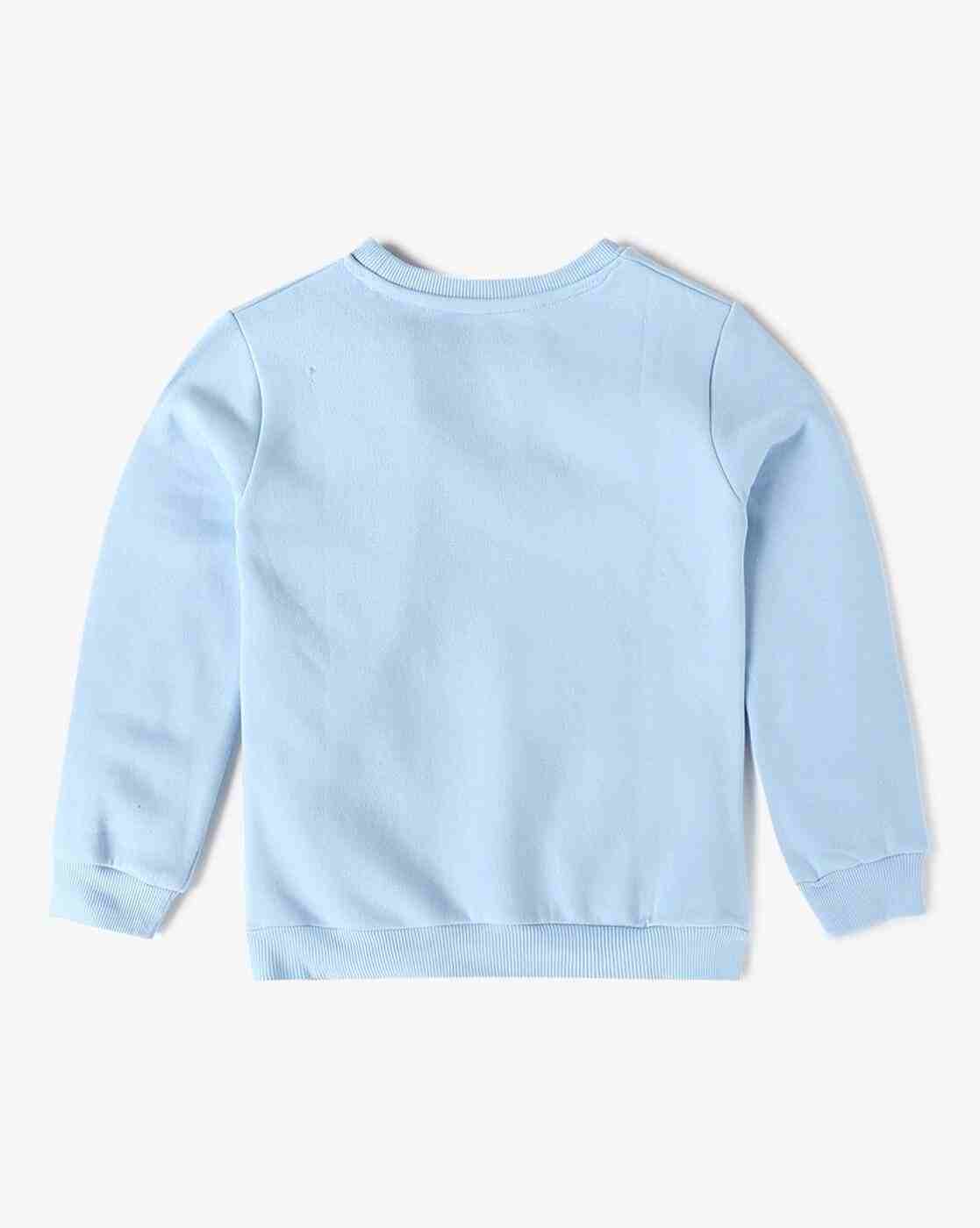 KG FRENDZ | Girls Bow Embellished Regular Fit Sweatshirt|1