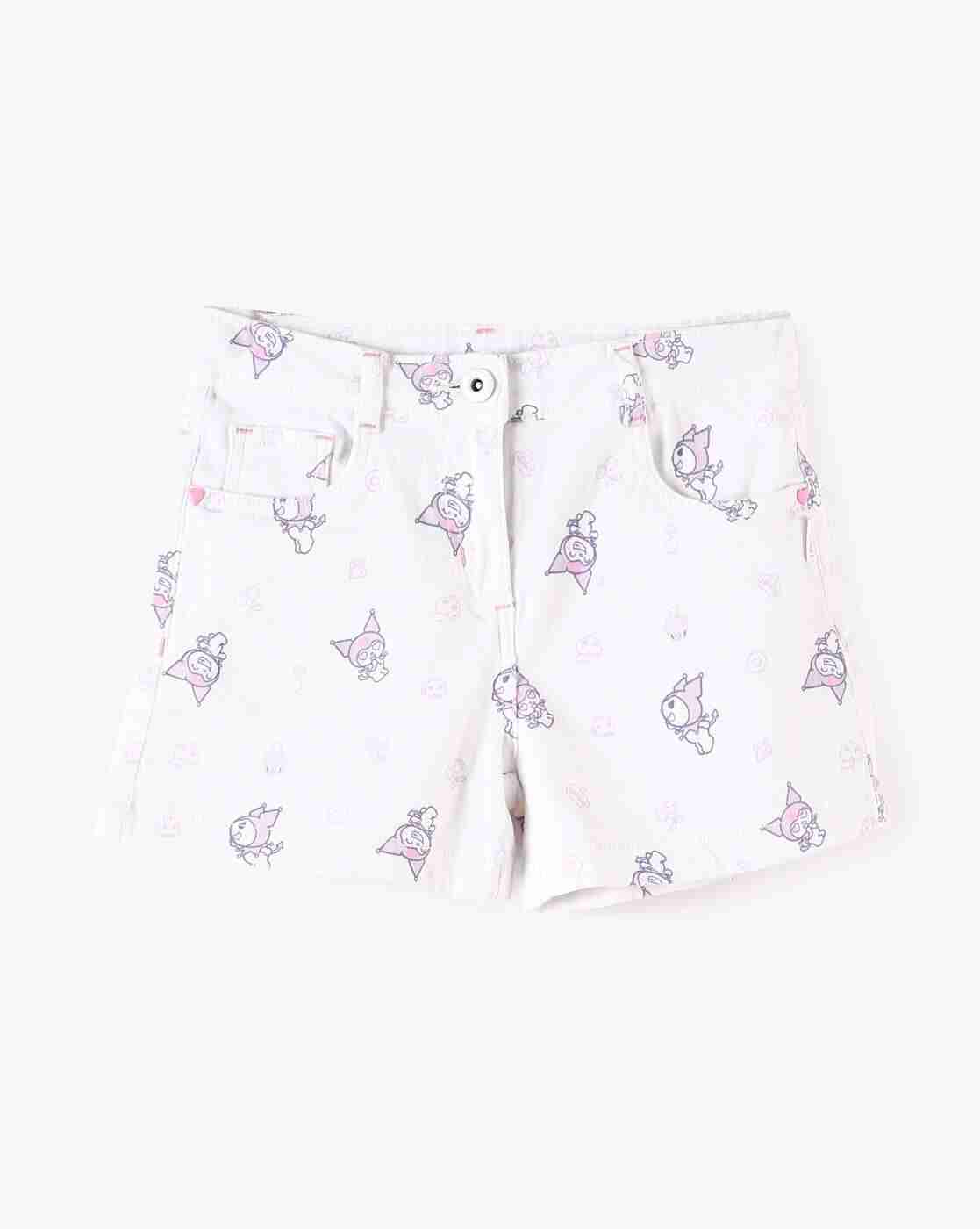 KG FRENDZ | Girls Printed Reguar Fit Shorts|0