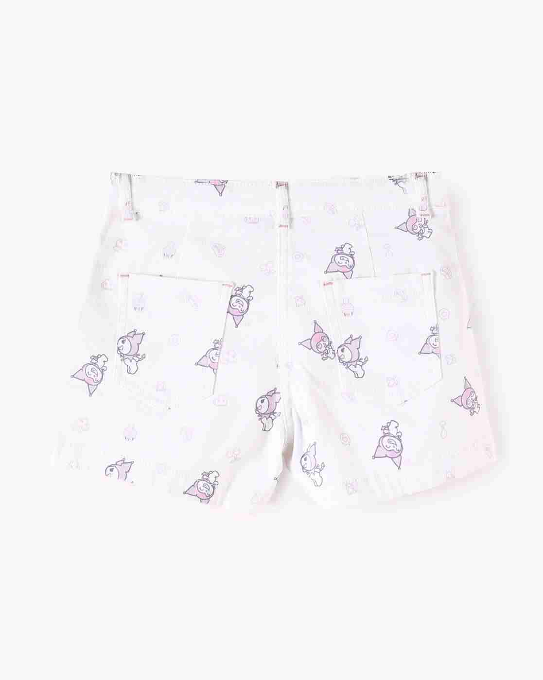 KG FRENDZ | Girls Printed Reguar Fit Shorts|1
