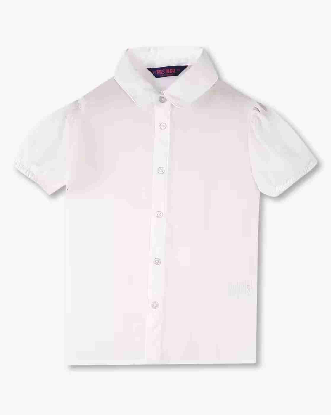 KG FRENDZ | Girls Twofer Regular Fit Top with Washed Denim Vest|3