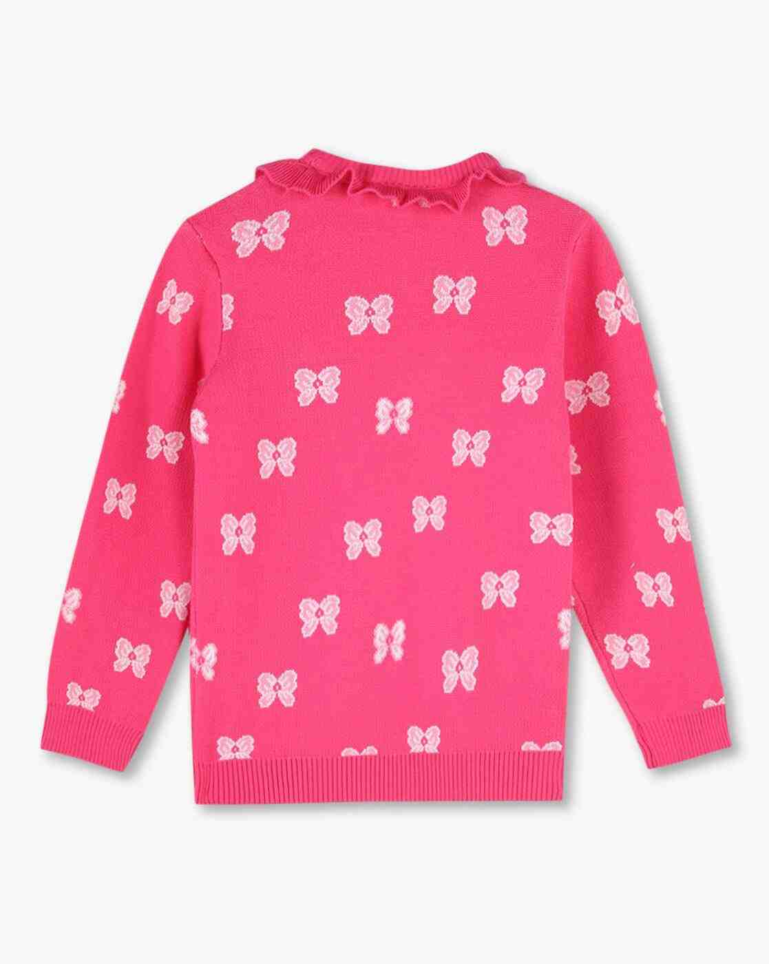 KG FRENDZ | Girls Printed Round-Neck Sweatshirt|1