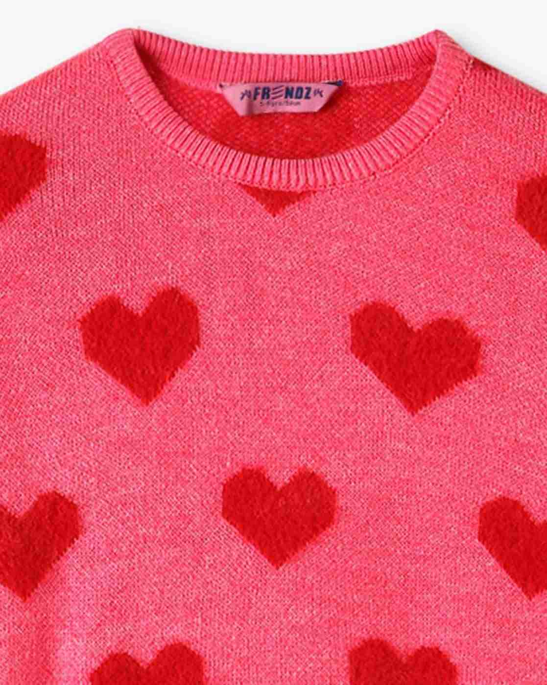 KG FRENDZ | Girls All-Over Print Sweatshirt|2