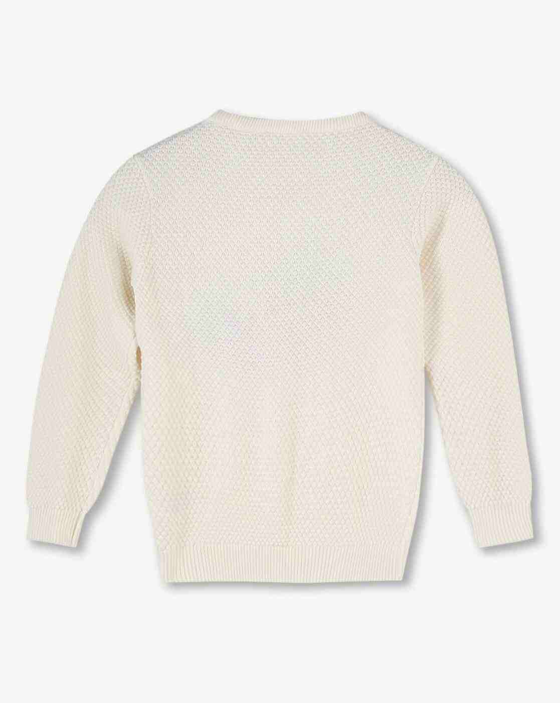 KG FRENDZ | Girls Strawberry Embellished Round-Neck Sweatshirt|1