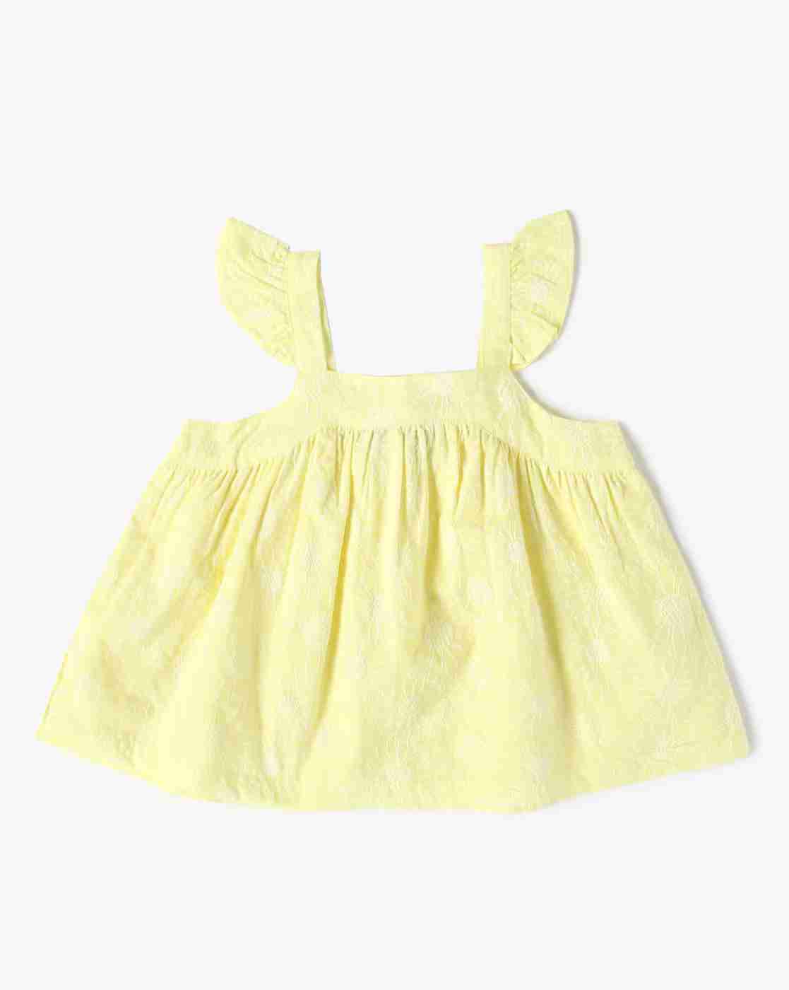 KG FRENDZ | Puff print lemon top, lime green, 2-3y|0