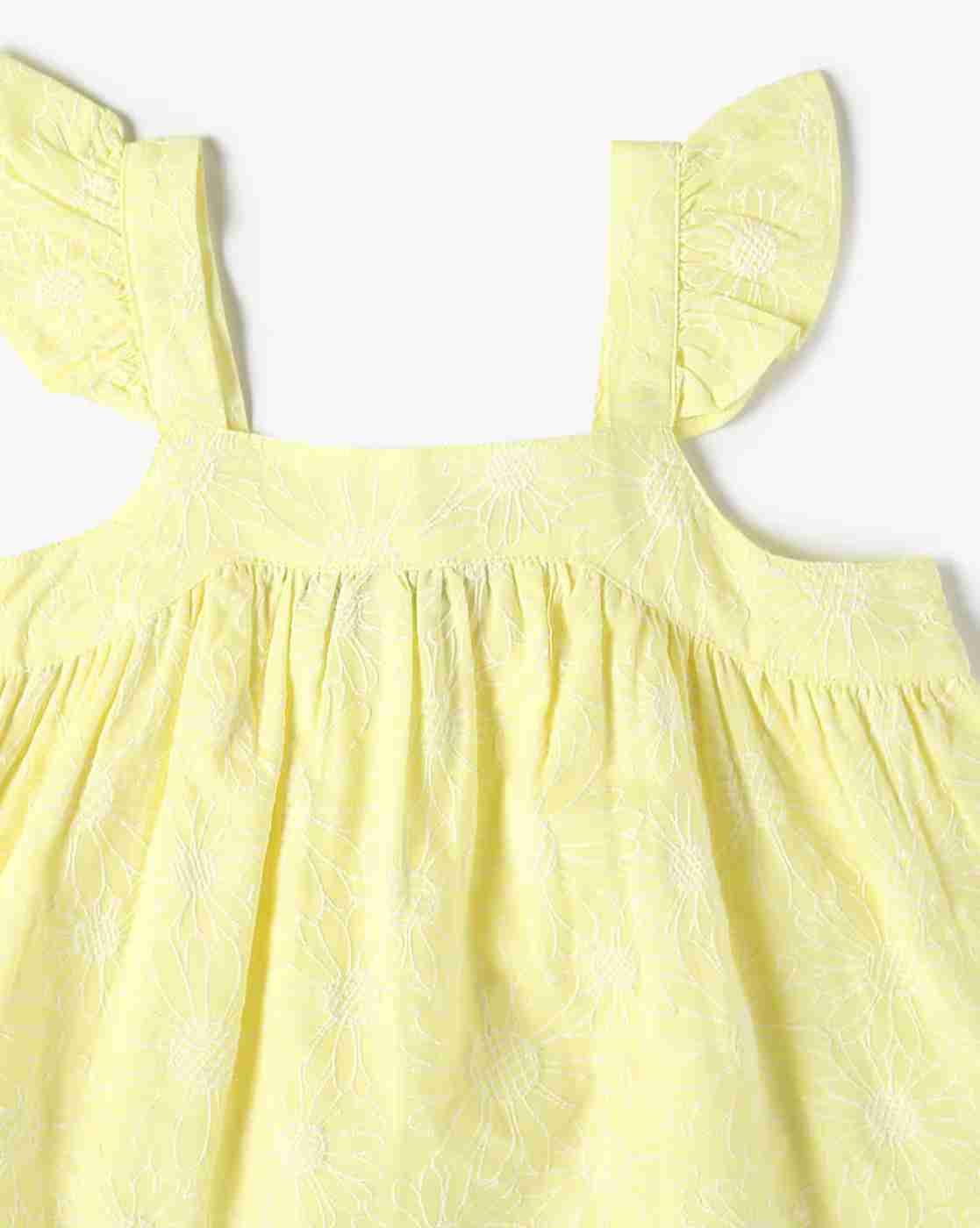 KG FRENDZ | Puff print lemon top, lime green, 2-3y|2
