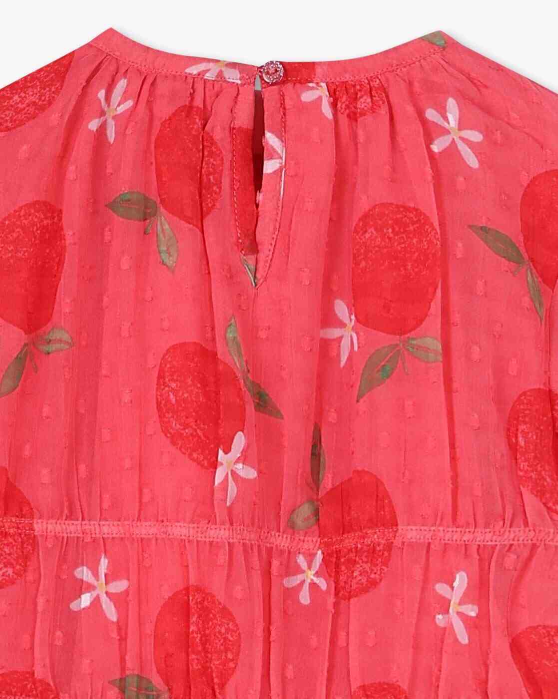 KG FRENDZ | Girls All-Over Print Relaxed Fit Round-Neck Top|3
