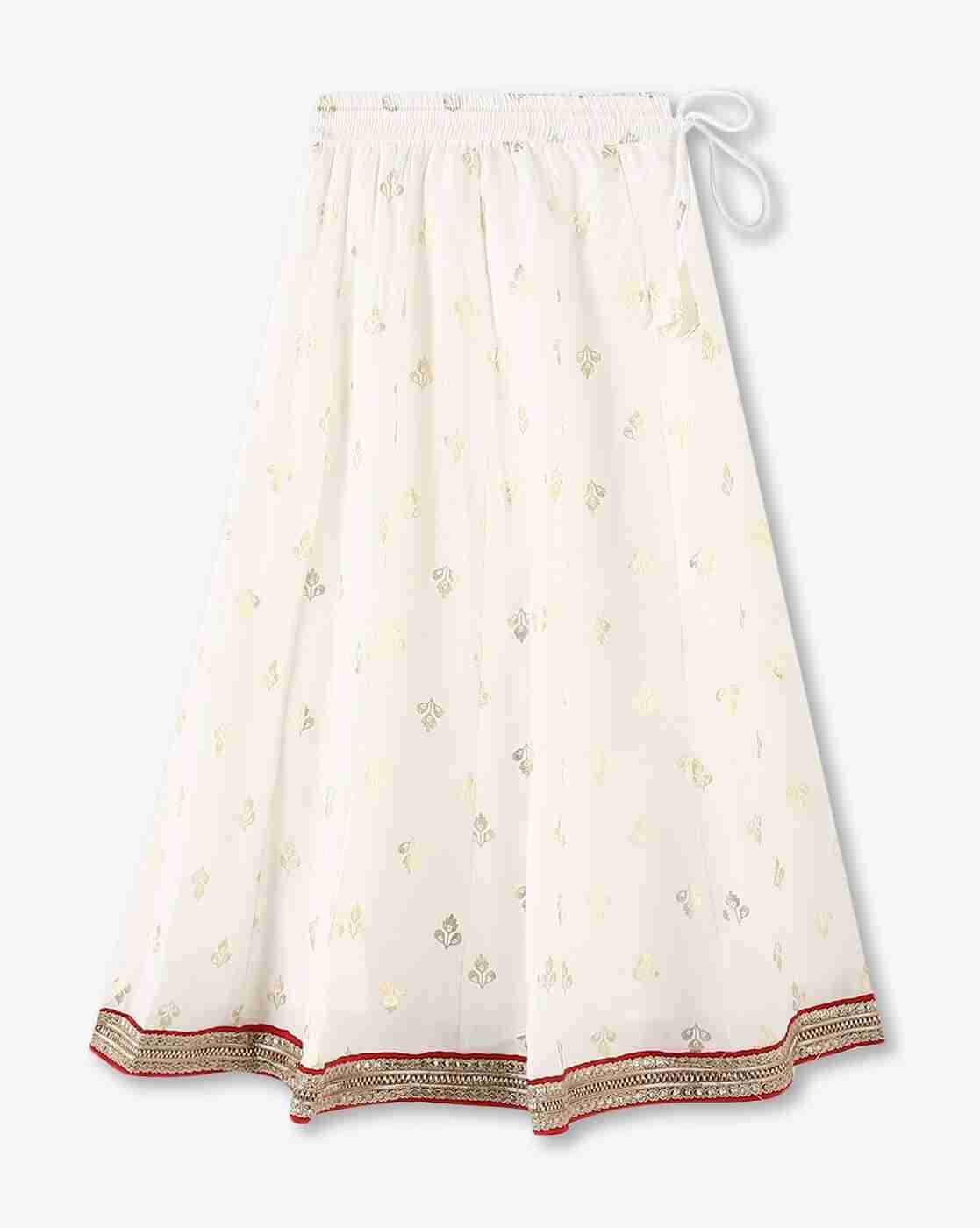 KG FRENDZ | Girls Foil Print Lehenga Choli with Dupatta|3