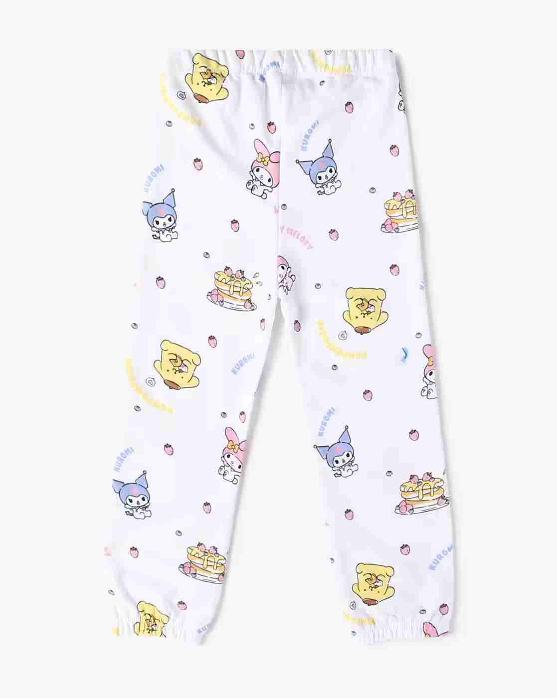 KG FRENDZ | Girls All-Over Print Cuffed Joggers|1
